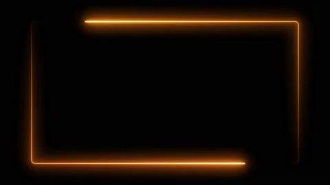 Neon glowing frame background. Stock Footage 233106778