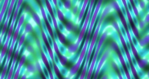 Neon glowing glossy wave surface with dark background Stock Illustration