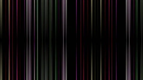 Neon glowing lights loopable background, colorful vertical stripes flashing Stock Footage 133108009