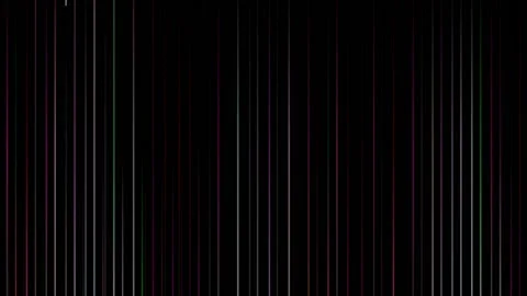Neon glowing lights loopable background, colorful vertical stripes flashing Stock Footage 133108101