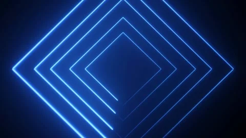 Neon glowing line. Abstract lights animated on a abstraction neon Lines mov.. Stock Footage 307291799