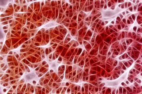 Neon glowing magic shape. fire wave line Glitter sparkle Stock Illustration