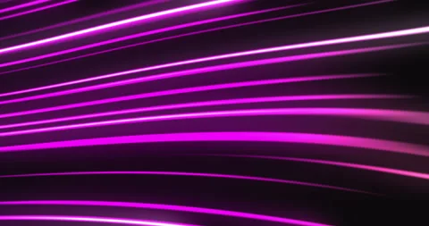 Neon glowing waves abstract motion background Vídeo Stock 196737596