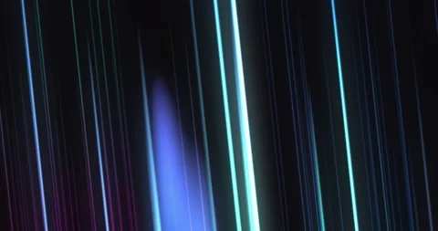 Neon glowing waves abstract motion background Vídeo Stock 196741761
