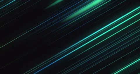Neon glowing waves abstract motion background Vídeo Stock 196742054