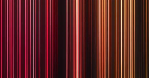 Neon glowing waves abstract motion background Vídeo Stock 196812384