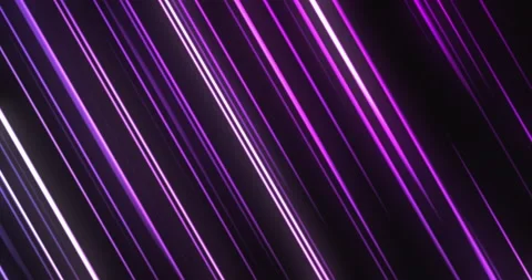 Neon glowing waves abstract motion background Vídeo Stock 196812519