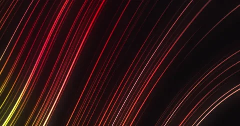 Neon glowing waves abstract motion background Vídeo Stock 196812542