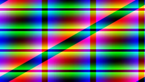 Neon gometric shape loop animation (1) Video stock 309652233