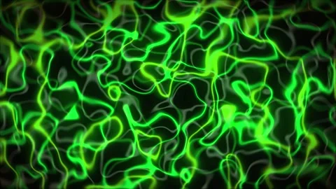 Neon Gradient Background Background Moving Line Consisting of Solid Green Stock Footage 185900931
