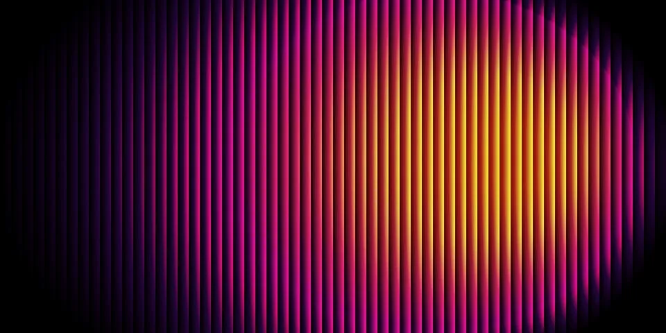 Neon Gradient Glass Pattern Background, Ribbed fractal glass effect with br.. 스톡 일러스트