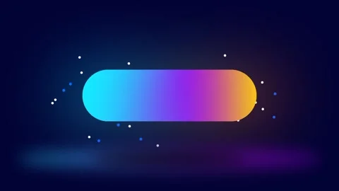 Neon Gradient Pill Stock Footage 336063310