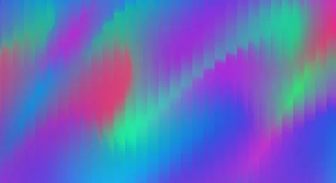 Neon Gradient Ribbed Glass Background Ilustração Stock
