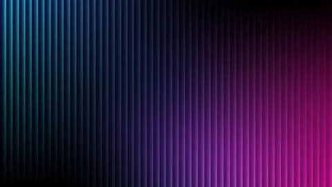 Neon gradient vertical lines abstract background with futuristic cyberpunk .. Stockillustratie