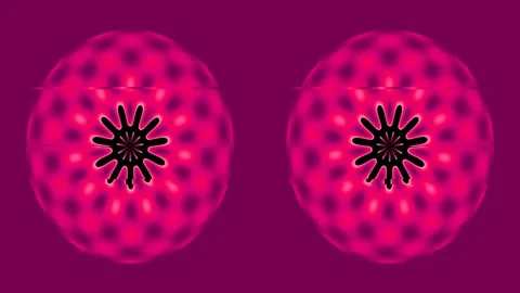 Neon green abstract circular glow pattern technology background for futuris.. Stock Footage 339787109