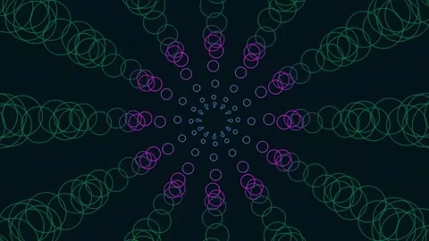 Neon green abstract digital data connection background for futuristic tech .. Stock Footage 341057299