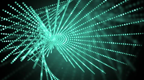 Neon green abstract motion background. Video stock 51743860