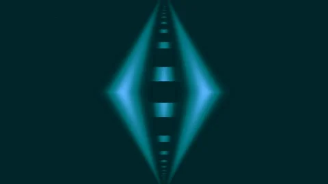 Neon green abstract technology tunnel background for future data connection Stock Footage 333441164