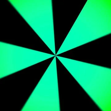 Neon green dynamic circular abstract background Stock Illustration