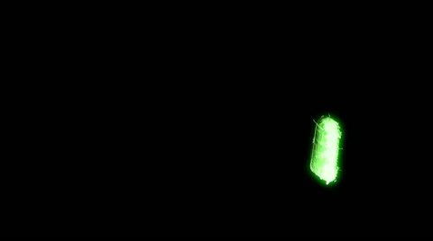 Neon Green Glowing In The Dark Paint Swipe - 15 Stock Footage