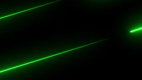 Neon green laser lines dynamic motion Vidéo 330558991