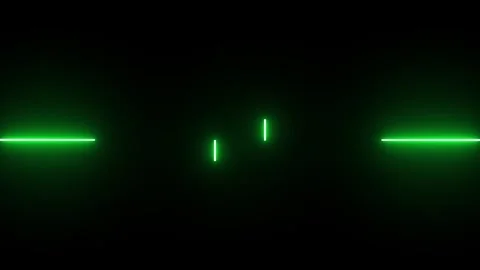 Neon Green Laser Lines Expanding and Contracting Abstract Background Futuri.. Stock-Footage 337958809