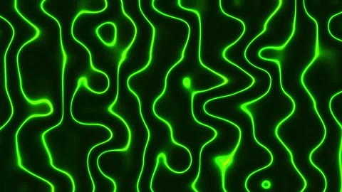Neon green light vj loops, perfect for stage visuals, motion graphics, websites, Video stock 339825036