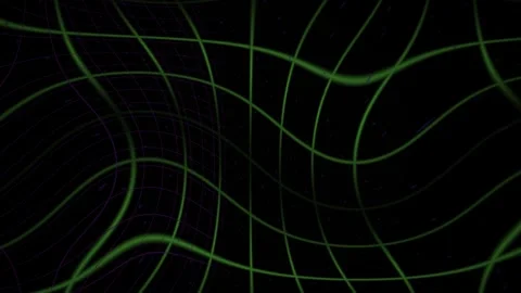 Neon green lines on black background. Stock Footage 335964337