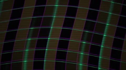 Neon Green Plaid Pattern Background. Stock Footage 340036492