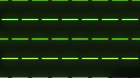 Neon green striped pattern on black background Stock-Footage 303540105