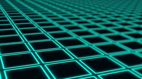 Neon Grid 04 Stock Footage 150271879