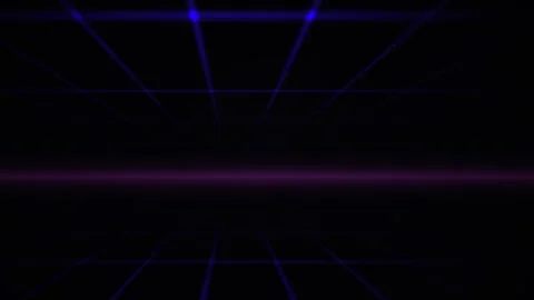Neon Grid Background Technology. Stock Footage 340036636