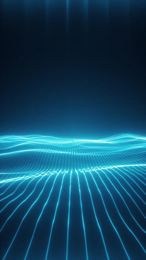 Neon Grid Stock Footage 315139425