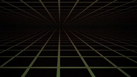 Neon grid lines on black background. Stock Footage 334659247