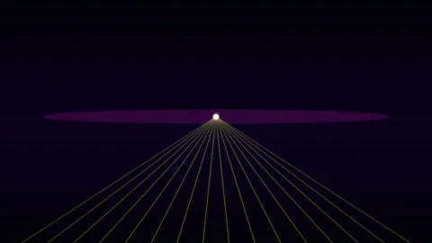 Neon Grid Tunnel Seamless Loop 4K — Retro Futuristic Synthwave Background 스톡 동영상 333780044