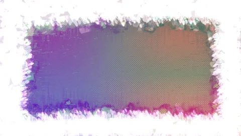 Neon Grunge Border Loop Animation Background Video stock 341364363