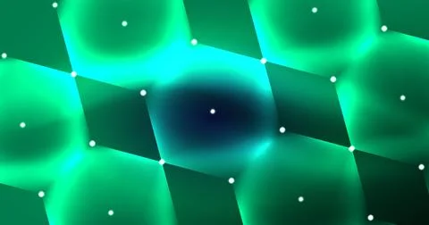 Neon hexagon background. Hi-tech design for wallpaper, banner, background イラスト素材