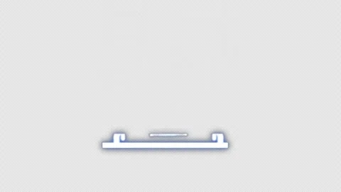 Neon Human Body scanning loop animation video with alpha channel Stock Footage 278668015