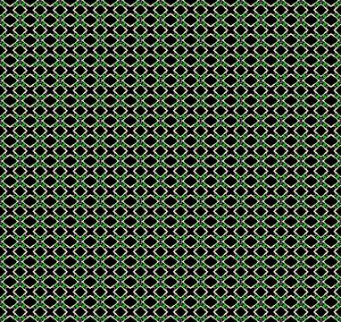 Neon hyper purple stroke-based repeatable contour surface pattern with gold dust Stock Illustration