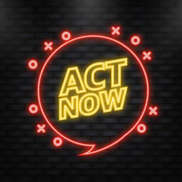 Neon Icon. Red button on white backdrop. Call business icon. Vector web button イラスト素材