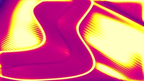 Neon Iridescent Violet Heatwave Liquid Animation Science Texture Motion Graphics 스톡 동영상 290108211