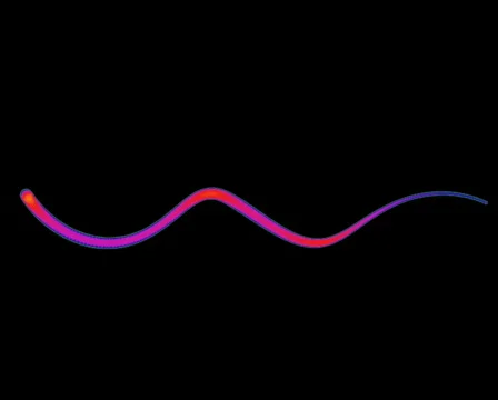 Neon Jelly Worm 動画素材 578843