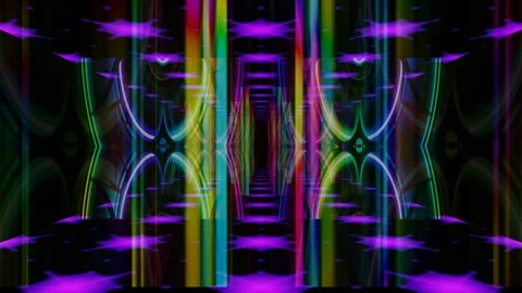 Neon Journey, VJ DJ Loop Stock Footage 273136695