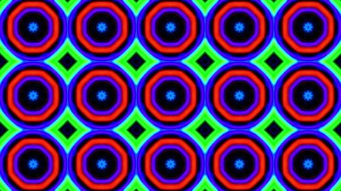 Neon Kaleidoscope Loopable Stock Footage 280713227