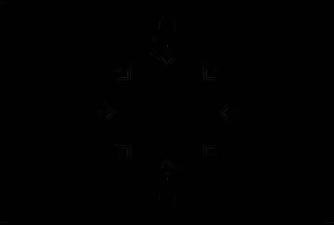 Neon kaleidoscopic laser show (NTSC) Stock Footage