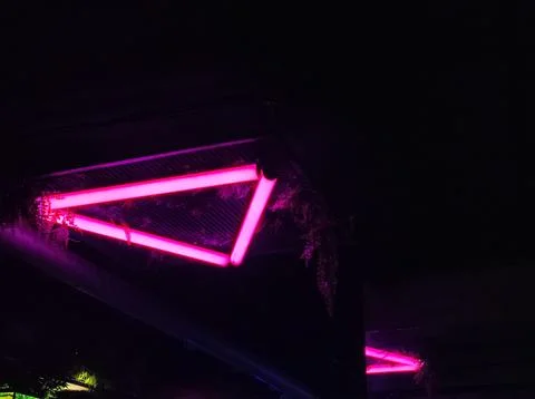Neon lamp Foto stock