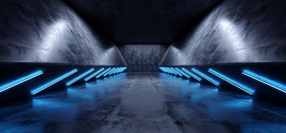 Neon Laser Glowing Cyber Sci Fi Futuristic Modern Retro Hi Tech Dance Club Bl イラスト素材