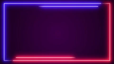 Neon Laser Light Motion Loop Stock Footage 322953986