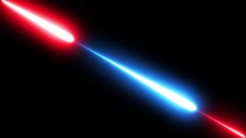 Neon laser lights motion background loop. Vidéo 332090249