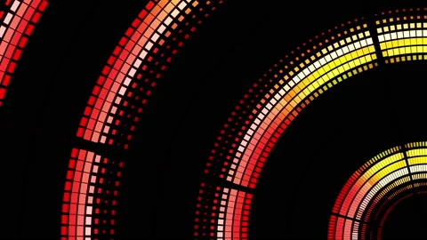 Neon Led light digital gradient pattern | Stock Video | Pond5